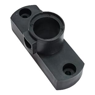 铝合金电动伸缩门配件大全塑料滑块16mm管固定胶主料定位块定位胶