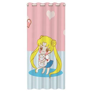 门帘隔断帘子家用免打孔遮挡空调挡风挂饰试衣间厕所可推拉式布料