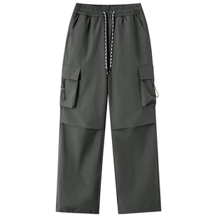 鹅绒工装裤女款外穿冬季防寒可拆卸防水冲锋裤羽绒裤外穿棉裤户外