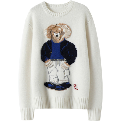 启超高端100%纯山羊绒衫