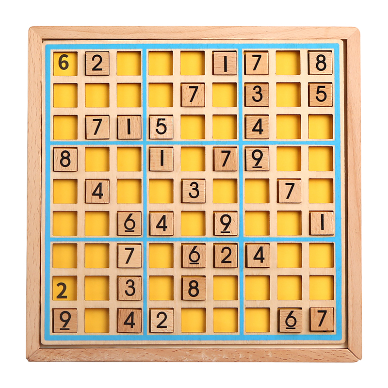 数独小学生九宫格思维训练入门游戏棋盘二年级儿童益智玩具四六三