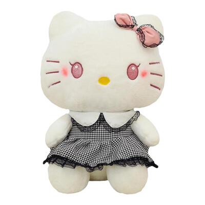 暗黑哈喽kitty毛绒公仔