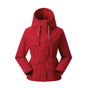 LAFUMA乐飞叶25年新品户外防水透湿冲锋衣女风衣女夹克外套