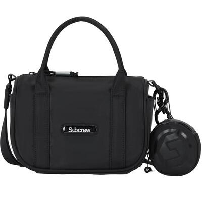 Subcrew潮牌通勤斜挎波士顿包