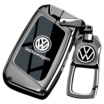 大众钥匙套新款高级感不挡信号