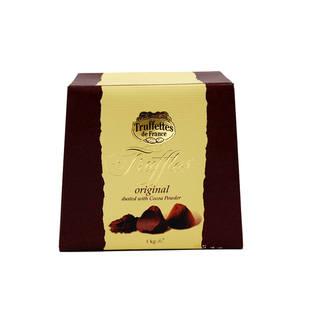 开市客代购法国 Truffles松露型巧克力代可可原味1kg/2KG网红零食