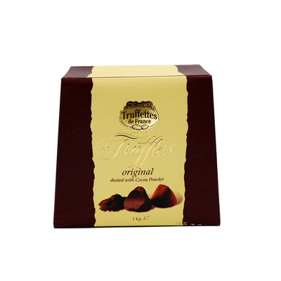 法国松露型巧克力代可可自然原味