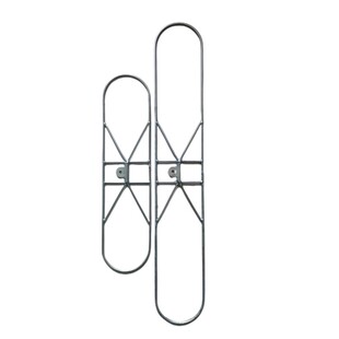 尘推拖把配件镀锌加粗铁丝支架v型加固铁架子螺丝固定铁撑