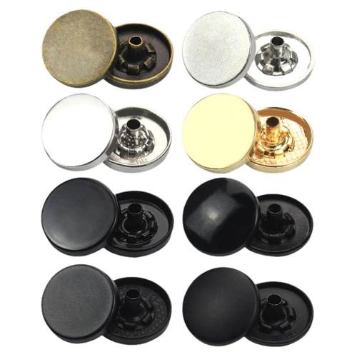 金属暗扣四合扣小按扣免缝子母扣钉扣羽绒服摁扣衣服纽扣隐形扣子