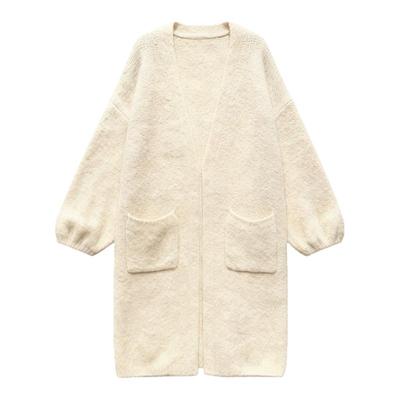 韩系高级感慵懒风中长款毛衣