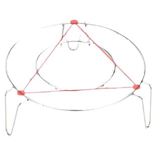 不锈钢蒸架家用商用蒸盘多功能高脚隔水小号圆形架子迷你鸡蛋