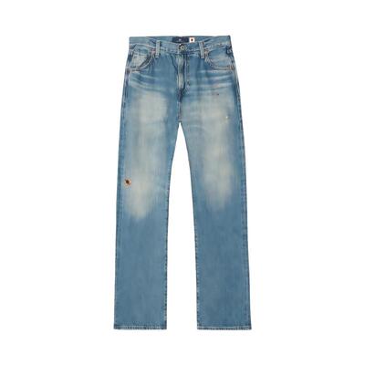 商场同款女士高腰修身直筒牛仔裤