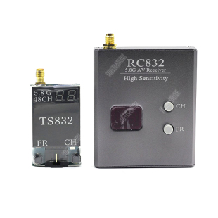 40频点5.8G图传600mW航模RC832车船模型FPV无线图传发射接收TS832
