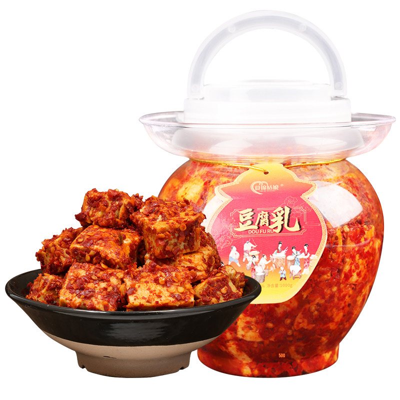 豆腐乳湖南特产霉豆腐白溪麻香辣农家风味坛装大罐毛臭梅商用四川