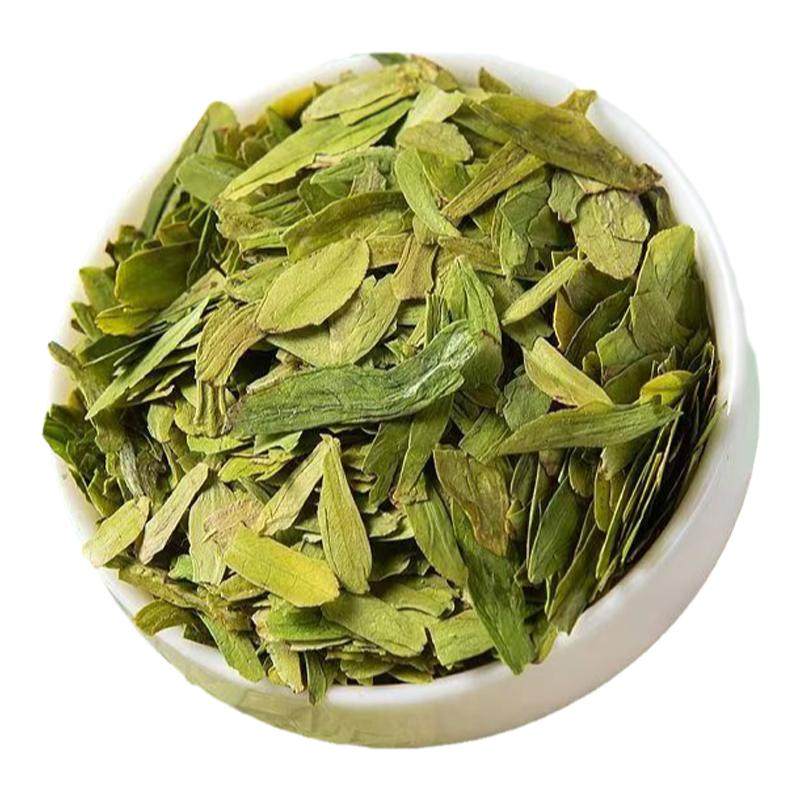 2026杭州龙井茶碎片新茶头采明前高特级春嫩芽粗茶片高碎茶心豆香
