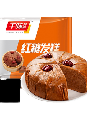 【主播推荐】千味央厨红糖发糕传统小米红枣糕糯米红糖糕半成品