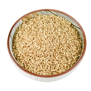 御源泉5斤炒熟脱皮芝麻仁新白芝麻仁干净无沙免洗2500g可榨油包邮