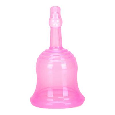 可排液月经杯月亮杯粉色Menstrual Cup Period 1pc Small 4*7cm