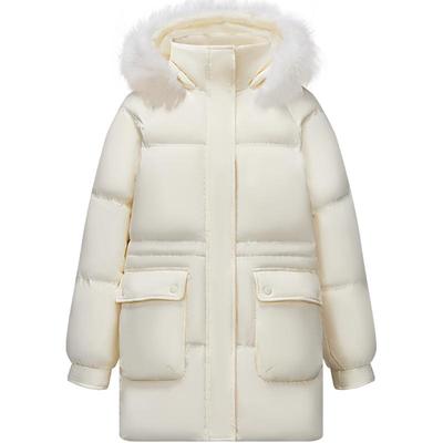 羽绒服厚外套森马连帽