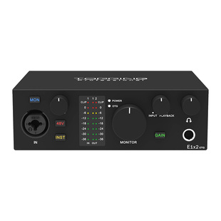 TOPPING拓品E1X2 E2x2 OTG E4x4Pre音频接口声卡电脑手机直播录音