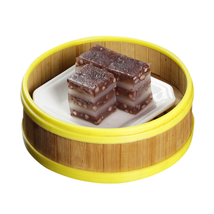 椰汁红豆糕 传统中式早餐糕点蒸糕千层糕广式茶楼特色点心 400g