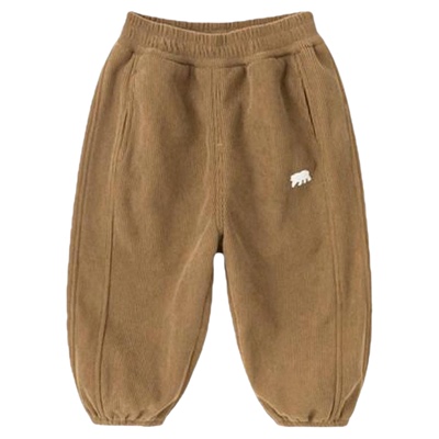 【灯芯绒】嘟嘟家男童裤子秋冬加绒儿童长裤冬季保暖宝宝冬装童装