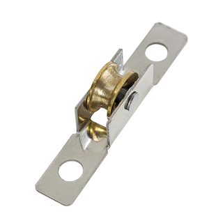 铝合金纱门纱窗滑轮7mm不锈钢铜轮阳台推拉门老式纱窗槽滚轮配件