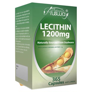 澳大利亚原装 澳洲原产大豆卵磷脂软胶囊Ausway中老年保健品三高