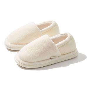 三利棉拖鞋女秋冬季月子鞋包跟棉拖居家情侣家居室内防滑防臭男士
