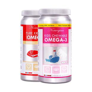 挪威BP深海磷虾油软胶囊+青少年学生补脑金枪鱼油贝尔法biopharma