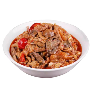 菜肴大狮10袋/60袋泡椒鸡杂200g料理包速食预制菜商用