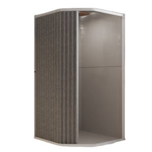 L型弧形折叠浴帘卫生间转角淋浴隔断免打孔防水干湿分离磁吸帘子