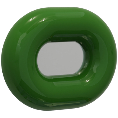 koosim糖果椭圆镜子可爱上墙挂镜