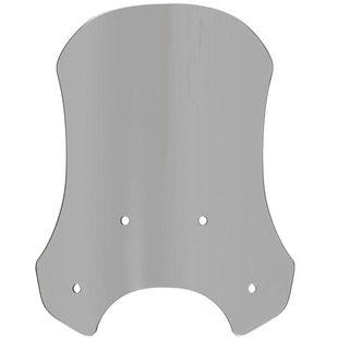 适用铃木DL250挡风玻璃加高前风挡护胸挡雨板改装配件加厚高清版