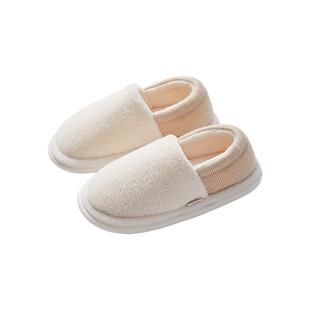三利棉拖鞋女冬季2023新款包跟棉拖居家情侣家居室内防滑拖鞋男冬