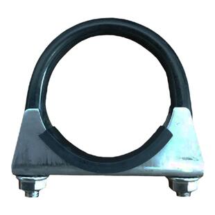 东雨不锈钢钢管排气管管卡卡子圆管卡箍卡扣胶条固定水管管子