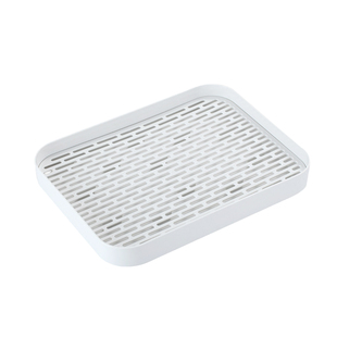 杯架沥水盘长方形碗碟茶盘创意家用水果盘双层水杯托盘茶杯置物架