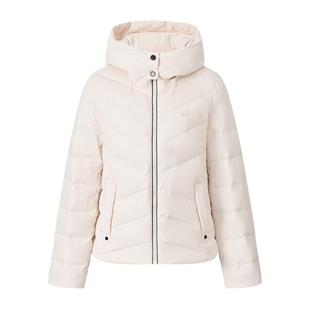 【90鹅绒】GOLDEN BEAR/金熊 冬季新款梭织立领连帽羽绒服