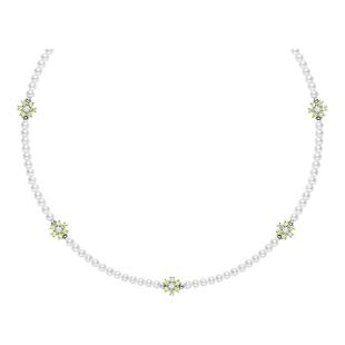 [HEFANG何方奥莱]何方珠宝蔷薇花园短项链时尚轻奢锁骨链颈链女