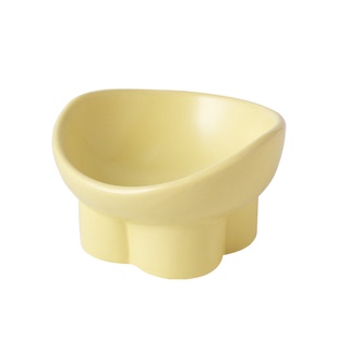 猫碗陶瓷粮碗水碗保护颈椎高脚斜口猫咪饮水碗宠物碗狗狗饭碗食盆