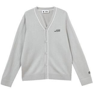 杰克琼斯春秋季休闲韩版时尚男士开衫毛衣V领针织衫外套男款男装