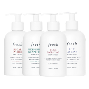 【自营】Fresh/馥蕾诗西柚荔枝保湿润肤乳芳香 300ml 果香身体乳