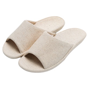棉麻春夏静音拖鞋防滑男女抑菌足弓超轻地板瓷砖不沾灰可机洗居家