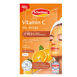 DM德国Schaebens雪本诗维生素C面膜补水保湿修护紧致芦荟修复肌肤