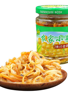 金针菇150g*6瓶装冷盘农家小菜