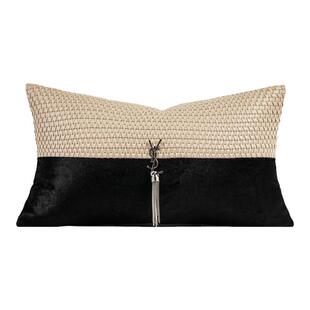 设计师定制款轻奢高端皮草马毛狐狸毛别墅客厅沙发抱枕床上靠枕套