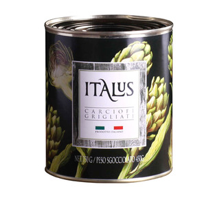 意大利油浸烤亚之竹心罐头Grilled Artichokes With Stem烤朝鲜蓟