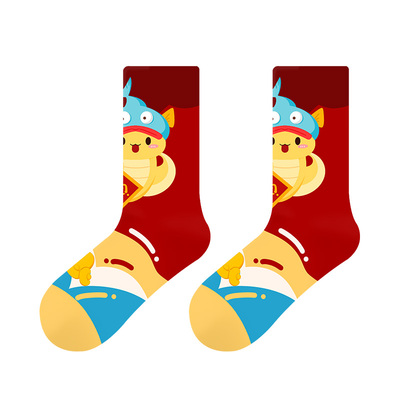 新年礼物本命年大红袜子蛇年红袜