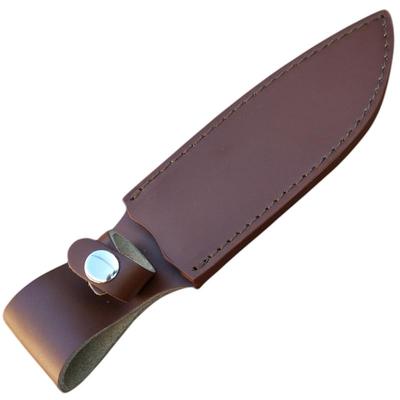 真皮刀套二层牛皮套便携穿挂腰带