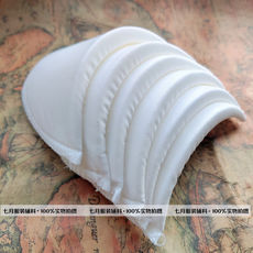 подплечники 高档牛奶丝包布海绵肩垫 肤白黑色垫肩西装外套大衣肩棉 直角肩